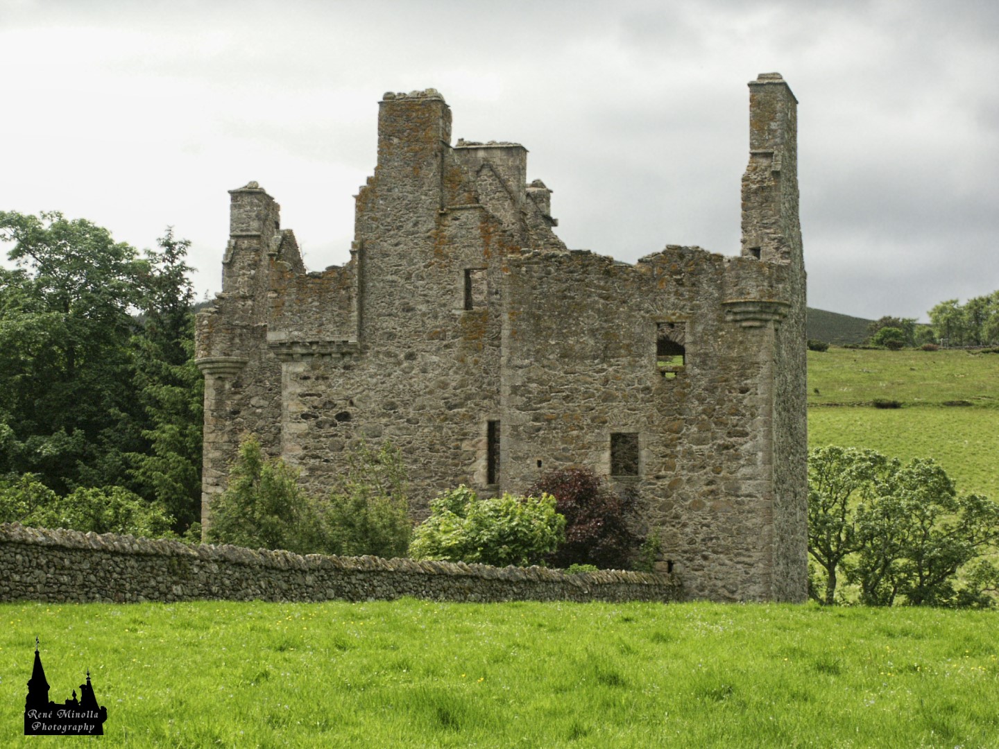 Glenbuchat Castle, Strathdon, Schottland